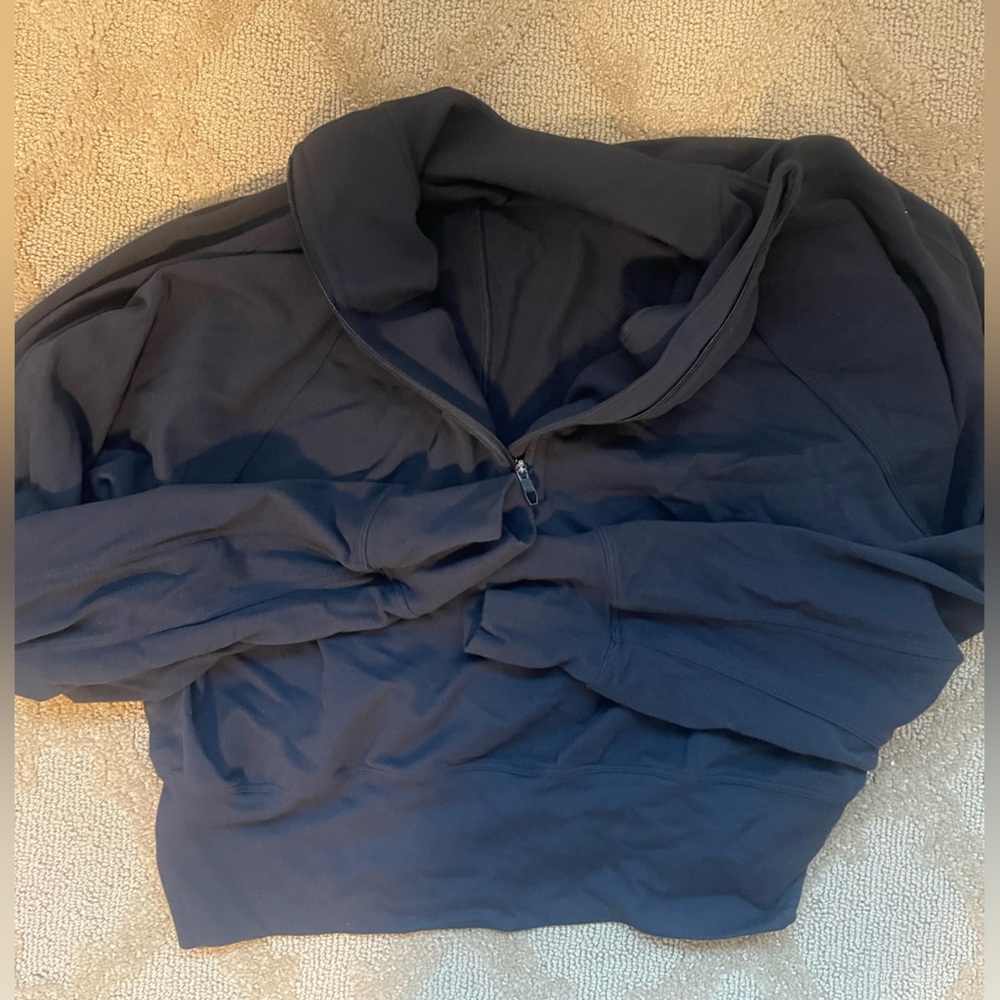 Cropped Half Zip